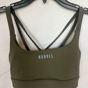 NOBULL Deep Olive Sports Bra Small